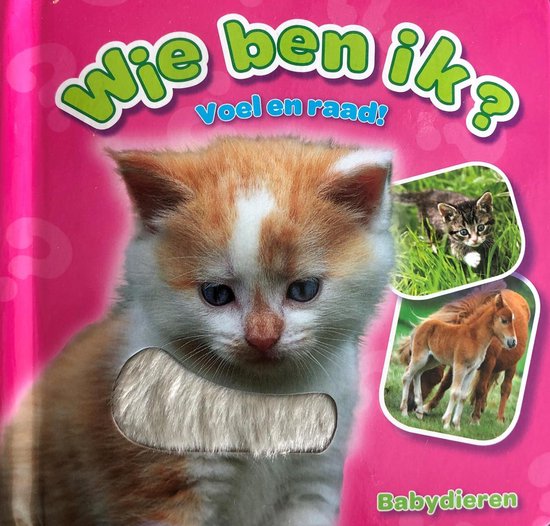 YoYo Books voorleesboek Wie ben ik babydieren