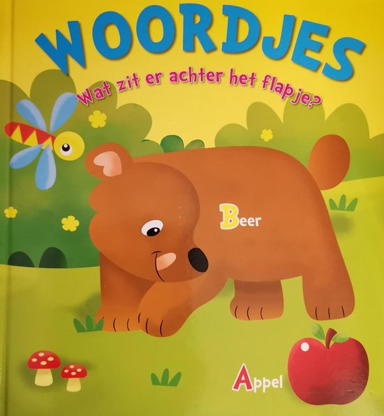 Wat zit er achter het flapje? Woordjes