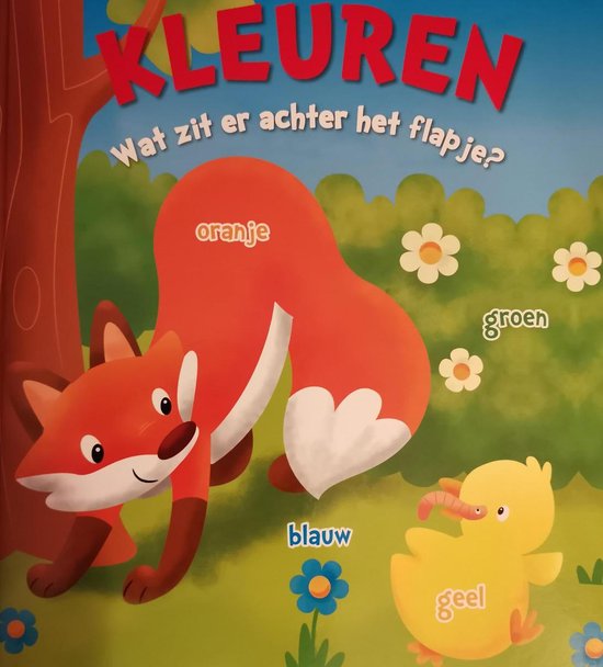 Wat zit er achter het flapje? Kleuren