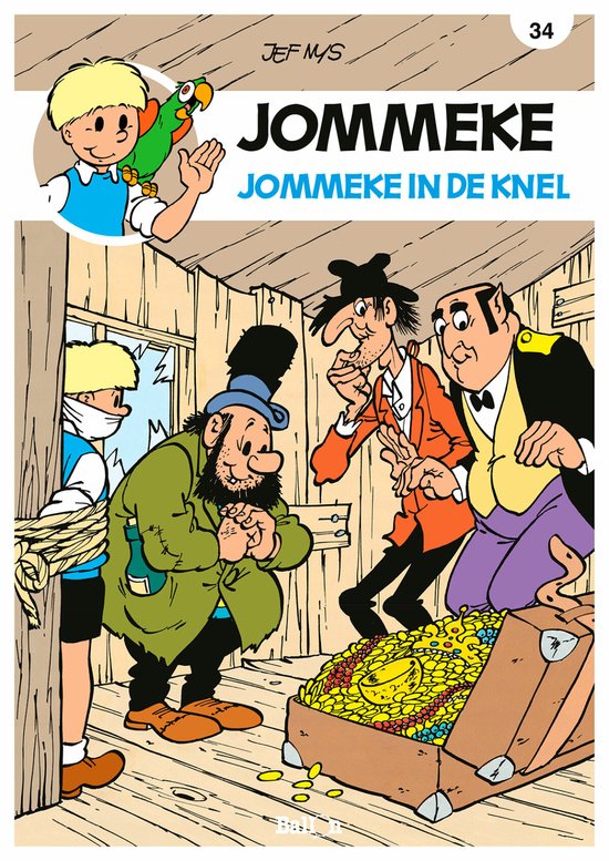 Jommeke strip 34 - Jommeke in de knel