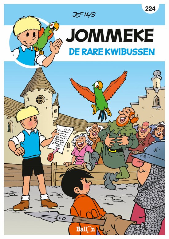 Jommeke strip 224 - De rare kwibussen