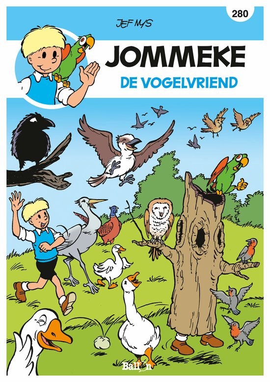 Jommeke strip - nieuwe look 280 - De vogelvriend