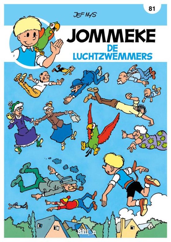 Jommeke 81 - De luchtzwemmers