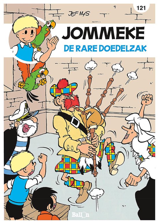 Jommeke strip - nieuwe look 121 - De rare doedelzak