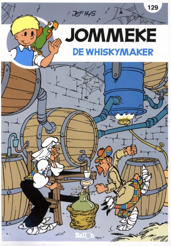 Jommeke strip - nieuwe look 129 - De whiskymaker