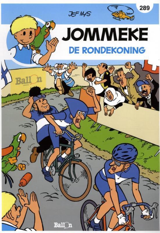 Jommeke strip - nieuwe look 289 - De rondekoning