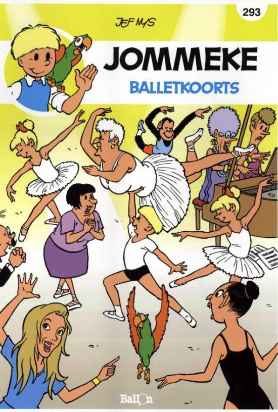 Jommeke strip - nieuwe look 293 - Balletkoorts