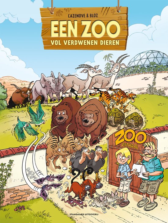 Een zoo vol verdwenen dieren