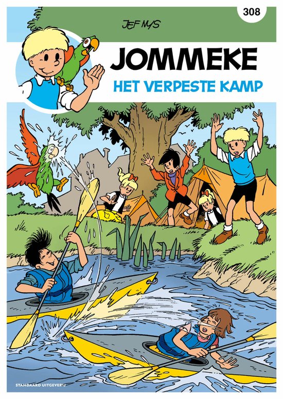 Jommeke 308 - Het verpeste kamp