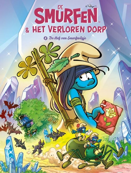 Smurfen en het verloren dorp, De 5 - De staf van Smurfwilgje