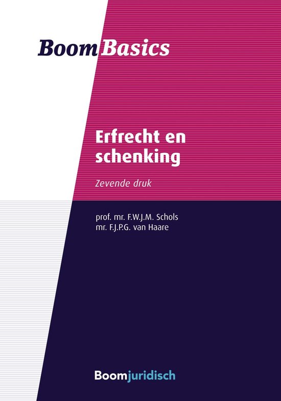 Boom Basics - Erfrecht en schenking