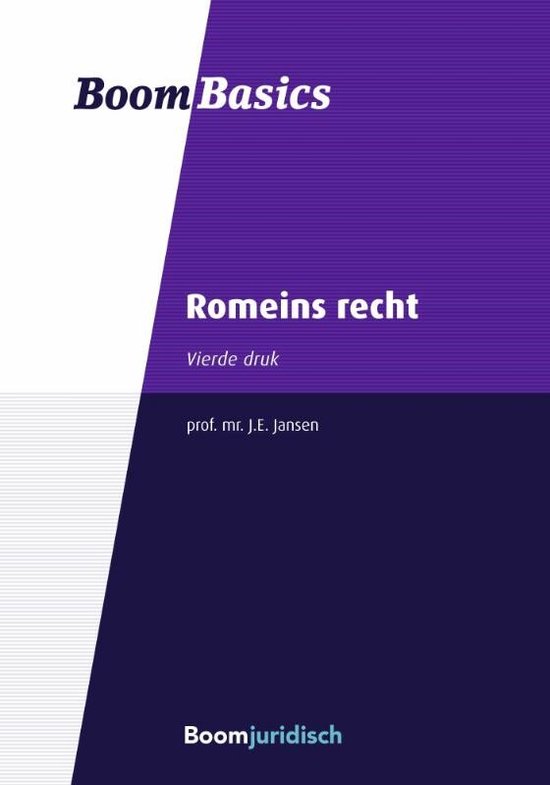 Boom Basics - Romeins Recht