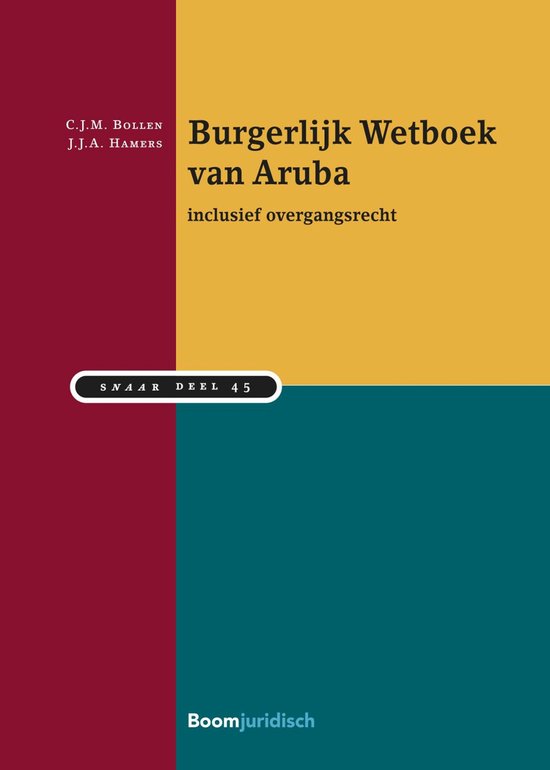 SNAAR 45 -   Burgerlijk Wetboek van Aruba