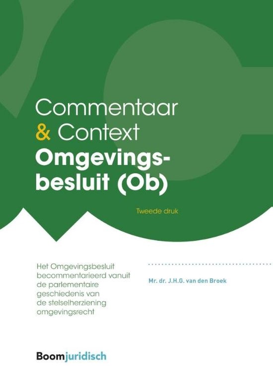 Commentaar & Context - Omgevingsbesluit (Ob)