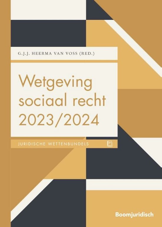 Boom Juridische wettenbundels - Wetgeving sociaal recht 2023/2024