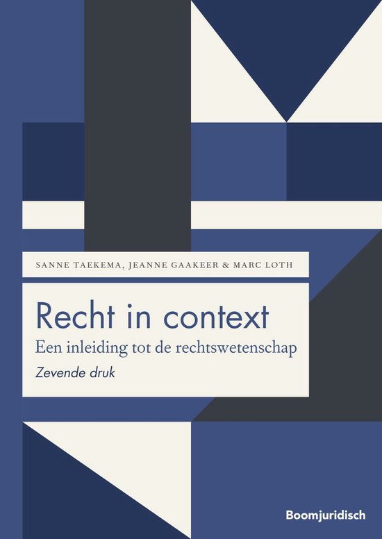 Boom Juridische studieboeken - Recht in context