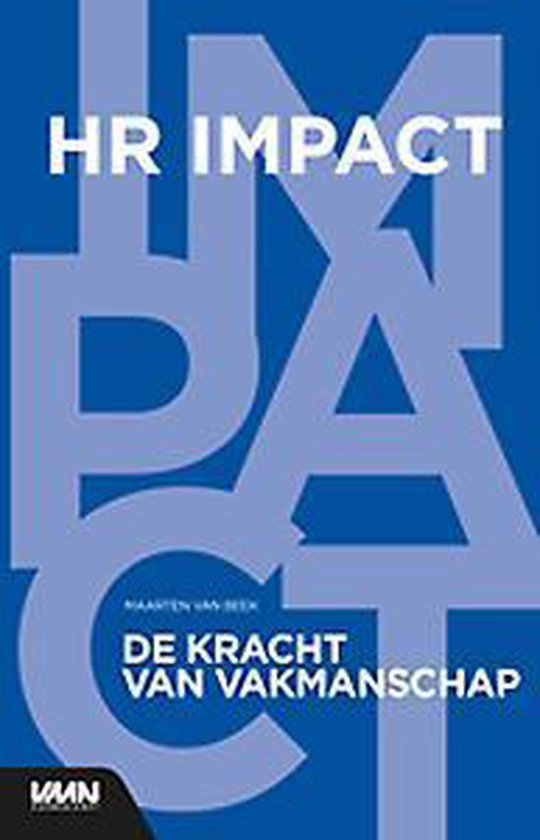 HR Impact - De kracht van vakmanschap