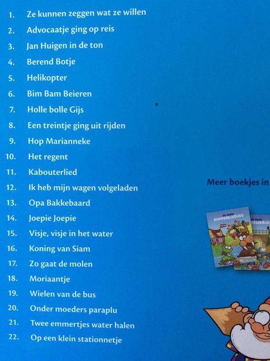 De beste kinderliedjes deel 1