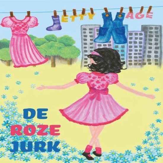 De roze jurk