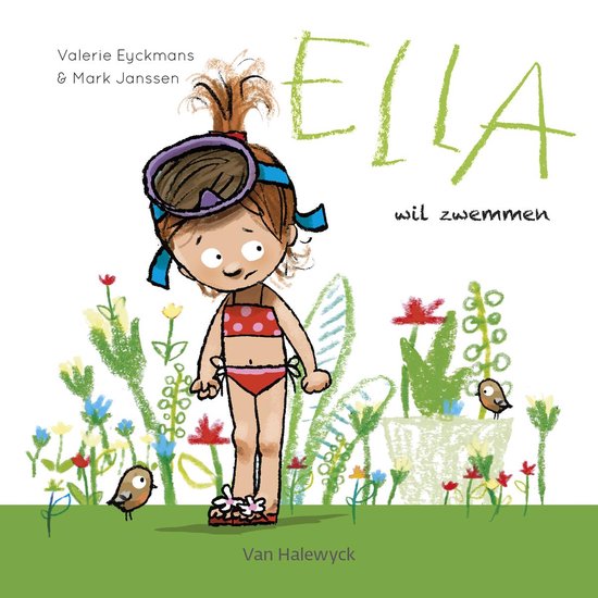 Ella wil zwemmen