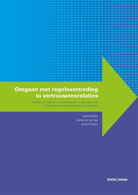 Handhaving en gedrag  -   Omgaan met regelovertreding in vertrouwensrelaties