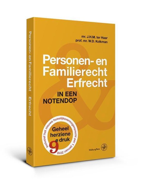 Personen- en familierecht & Erfrecht