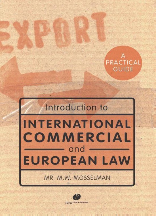 Introduction to international commercial and European law