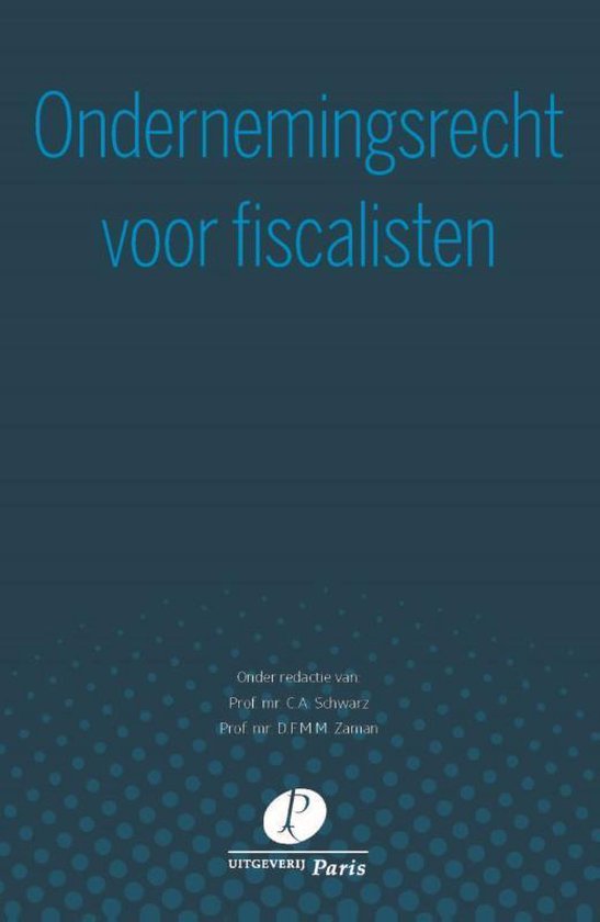 Ondernemingsrecht voor fiscalisten