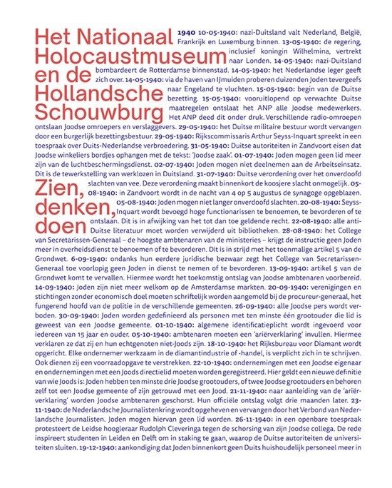 Het Nationale Holocaustmuseum en de Hollandsche Schouwburg – Zien, Denken, Doen