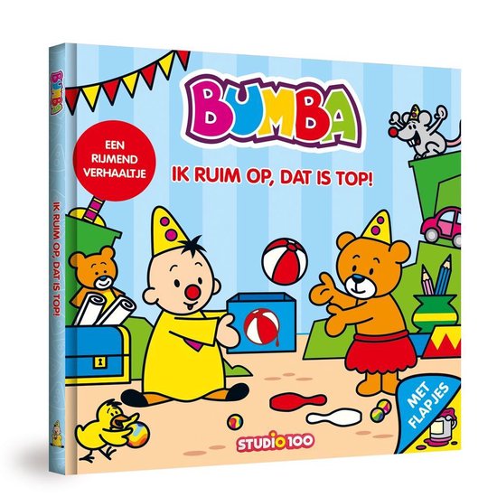 Boek Bumba flapjes Ik ruim op (9%) (BOBU00002470)