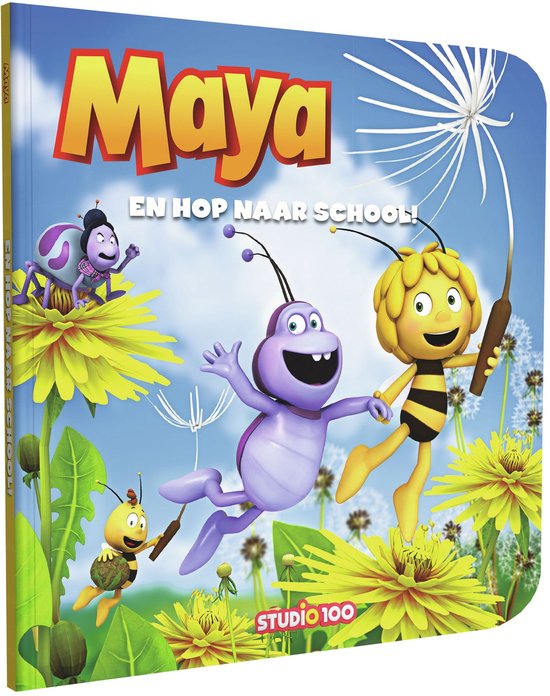 Maya de Bij boek - En hop naar school