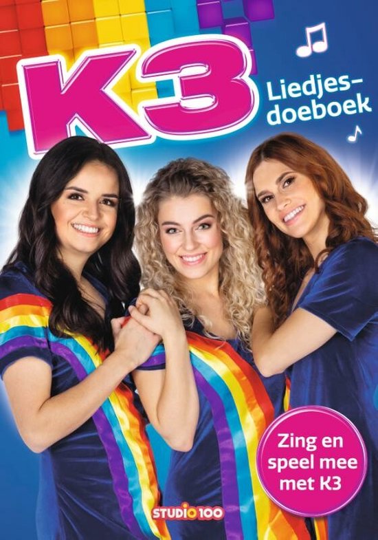 K3 liedjesdoeboek - liedjespartituren en spelletjes