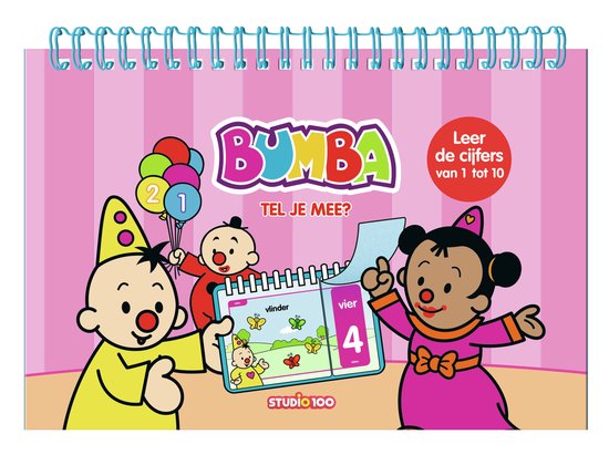 Bumba boek - Getallenlegger - leren tellen