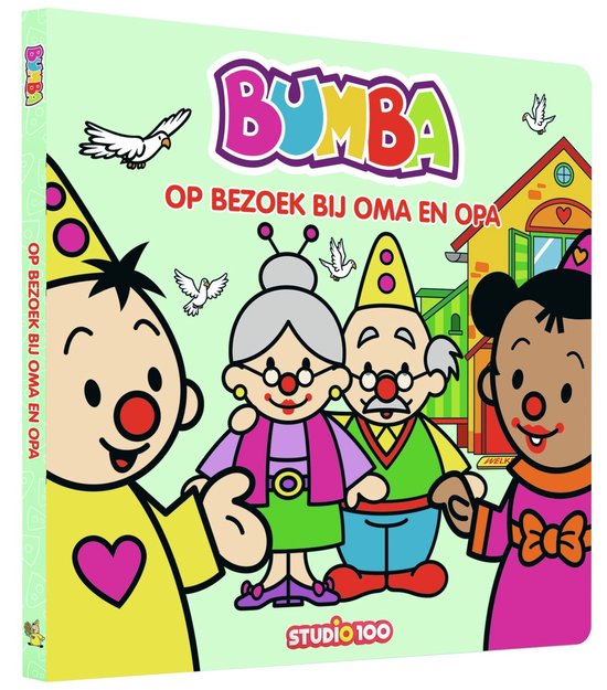 Bumba : kartonboek - Op bezoek bij oma en opa