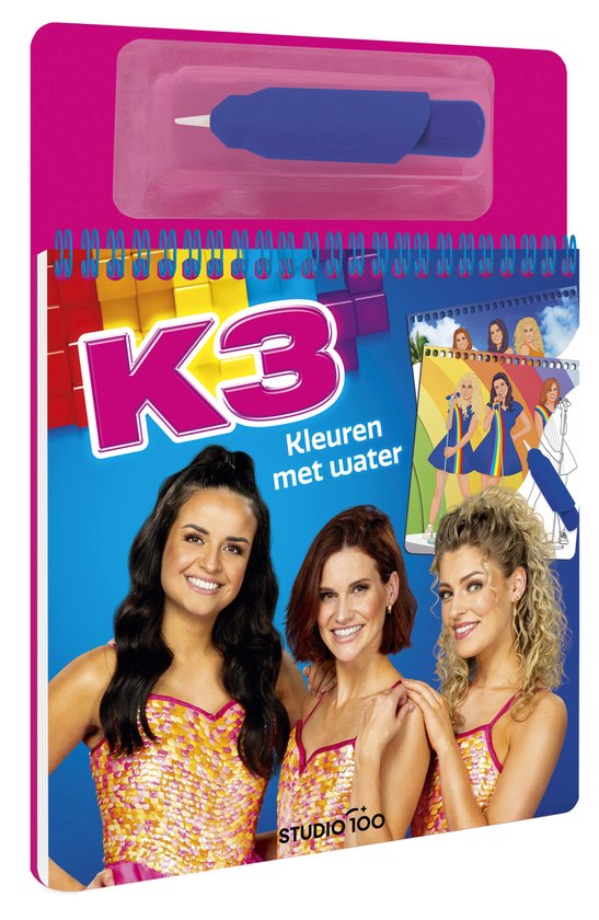 K3 - K3 : kleurboek - Kleuren met water