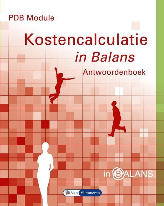 In Balans - PDB module kostencalculatie in balans