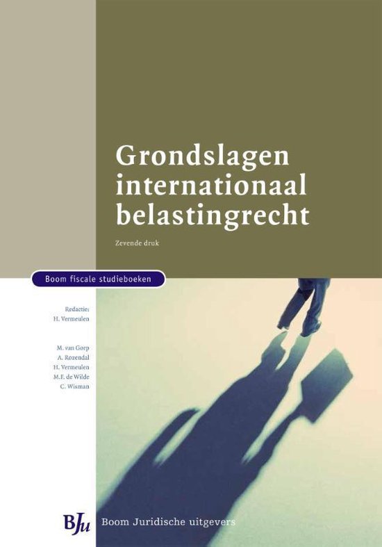 Boom fiscale studieboeken - Grondslagen internationaal belastingrecht