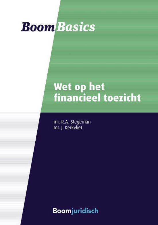 Boom Basics  -   Wet op het financieel toezicht