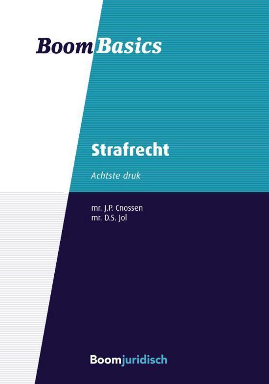 Boom Basics - Strafrecht