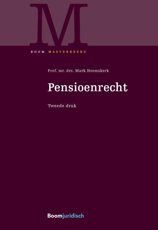 Boom Masterreeks - Pensioenrecht