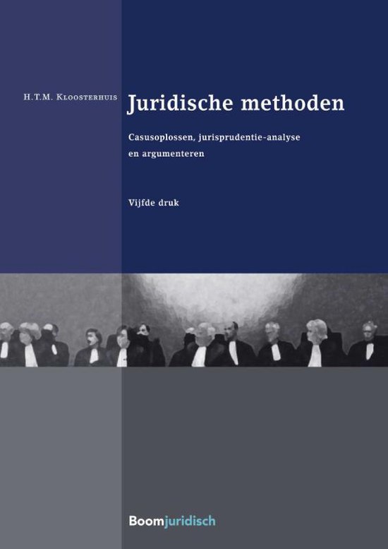 Boom Juridische studieboeken  -   Juridische methoden