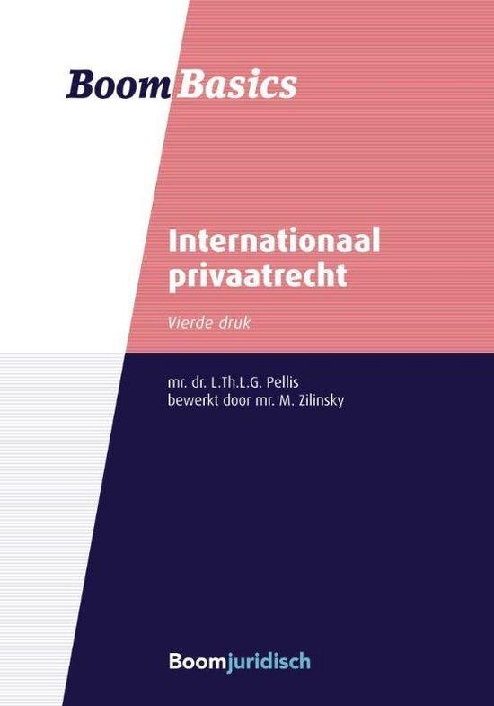 Boom basics  -   Internationaal privaatrecht