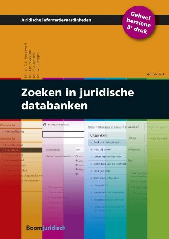 Juridische informatievaardigheden - Zoeken in juridische databanken