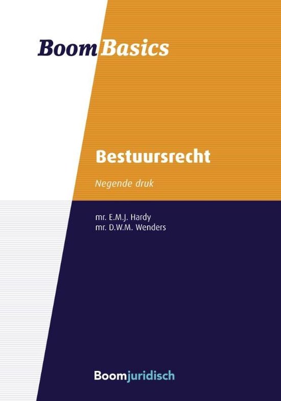 Boom Basics - Bestuursrecht