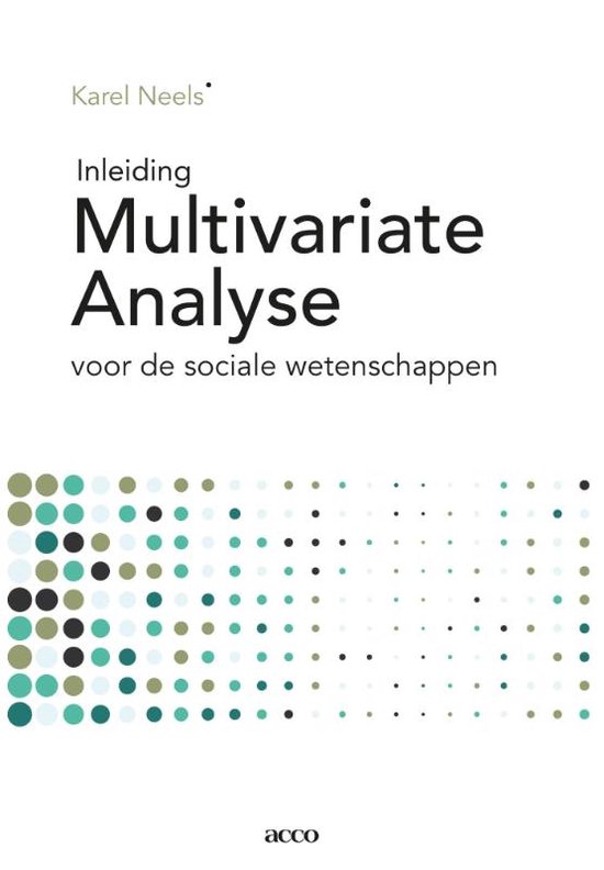 Inleidng Multivariate analyse