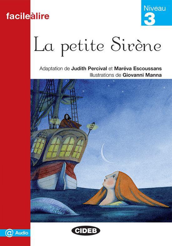 Facile à lire niveau 3: La petite Sirène livre + MP3 online