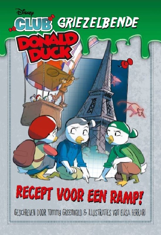 Club Donald Duck Boek Griezelbende 2 - Recept voor een ramp!