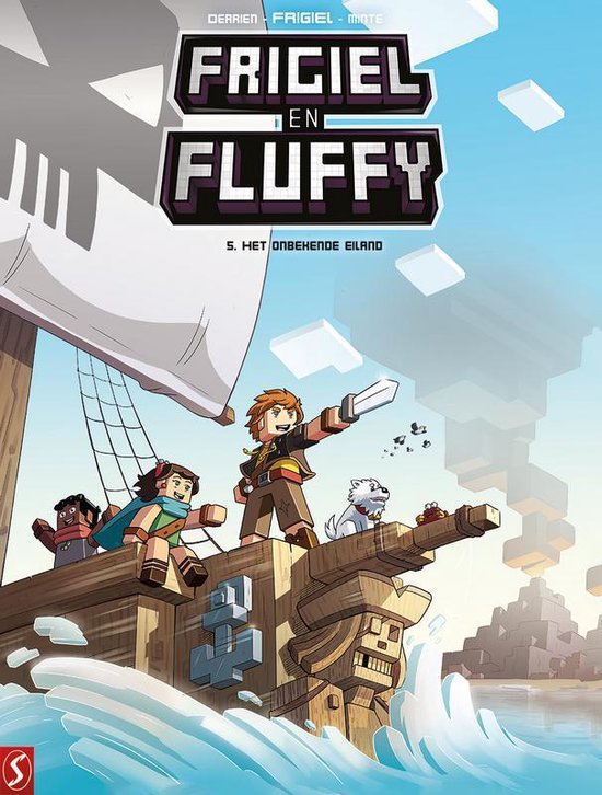 Frigiel en Fluffy 05. Het onbekende eiland