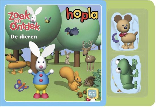 Hopla  -   Zoek en ontdek De dieren