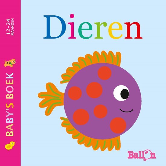 Baby's boek 1 - Dieren